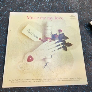 Paul Weston & Orchestra Music For My Love 1964 Capitol Records Pop Vinyl LP - Picture 1 of 4