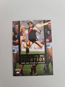 1995 Select AFL Series 2 Club Captains Card CC5 Mark Thompson (Essendon)