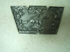 Winchester Western Pewter Belt Buckle Limited Edition Proof Series Olin