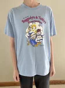 VTG 2002 Raggedy Ann T Shirt 5th Annual Raggedy's & Teddy's Convention Sz M - Picture 1 of 11
