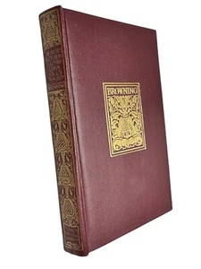 The Return of the Druses br Robert browning 1898 HC Vintage Tragedy Book - Picture 1 of 7