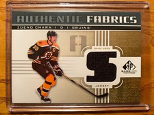 2011-12 SP Game Used Zdeno Chara Authentic Fabrics