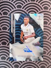 EDUARDO CAMAVINGA 2023 TOPPS CRYSTAL PREMIUM UEFA CHAMPIONS LEAGUE AUTO