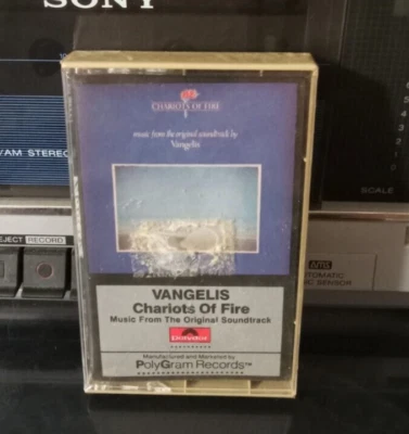 VANGELIS - CHARIOTS OF FIRE - CASSETTE TAPE ORIGINAL 1981 NEW STILL SEALED! Foto 1 de 2