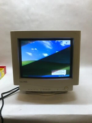 Infotel Inc SCR1407D Vintage 13" CRT Monitor Tested & Working! Please Read! - DW - Image 1 of 4