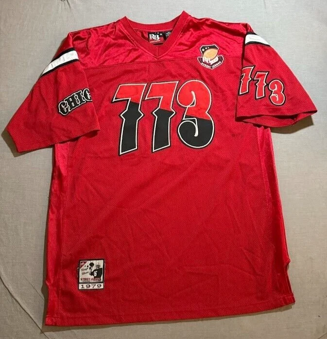 Camiseta deportiva para hombre Chicago RB Street Ball Head Hunters #773 2XL roja manga corta. Foto 1 de 4