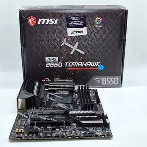 MSI MAG B550 TOMAHAWK Gaming Motherboard (AMD AM4, DDR4, ATX) -NOT WORKING- - Bild 1 von 5