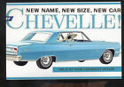 1964 REVENDEUR AUTOMOBILE CHEVROLET CHEVELLE COPIE CARTE POSTALE PUBLICITAIRE 64 VOITURES CHEVROLET