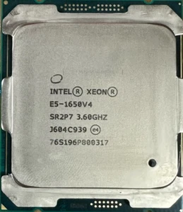 Intel Xeon E5-1650 V4 LGA 2011-3 3.60GHz 6C/12T 15MB 140W CPU Processor - Picture 1 of 1