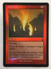 FLAME JET  MAGIC THE GATHERING URAZA'S DESTINY CARD IS NEAR MINT TO MINT NO PLAY