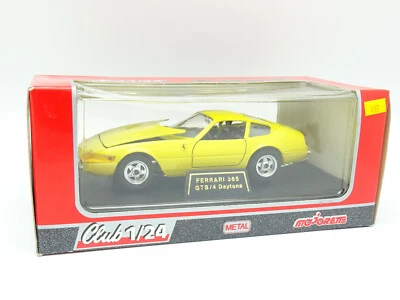 Majorette 1/24 - Ferrari 365 GTB 4 Daytona Yellow - Image 1 of 3