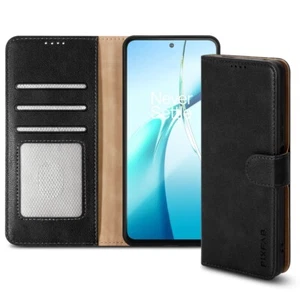 Case For OnePlus Nord CE4 Lite Leather Wallet RFID Card Block Stand Phone Cover - Picture 1 of 21