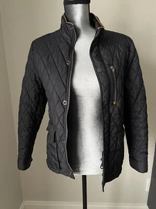 Zara Boys Navy Blue Quilted Jacket Size 13/14 - Picture 1 of 4