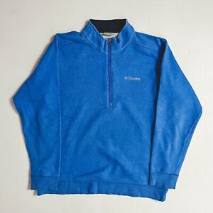 Pull polaire bleu Columbia sweat-shirt taille M