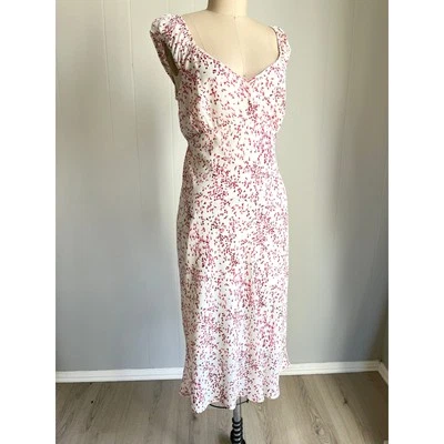 Vintage 90s Y2K Jonathan Martin Floral Dress 9 Dainty Coquette Fairy Romantic  - Image 1 of 4