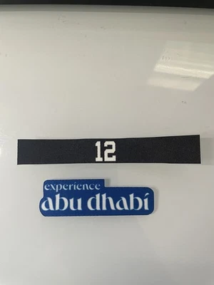 NBA 2025 New York Knicks Adu Dhabi sponor patch Set For Icon Jersey - Image 1 of 3