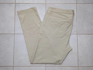 Lululemon Men's 38x32 Khaki Pants ABC Golf Stretch Casual Tech Trousers - Picture 1 of 8