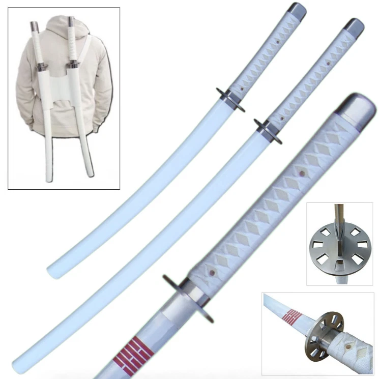 Storm Shadow Replica 2 Sword Set+Back Holster G.I. Joe Ninja Katana Cosplay - Image 1 of 1