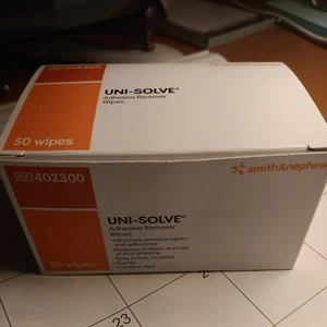 Uni Solve Smith & Neffe Klebstoffentferner-Tücher, 50 Stück 402300 enthält Aloe - Bild 1 von 10