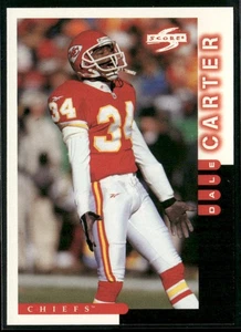 Puntuación #208 1998 Dale Carter Kansas City Chiefs - Imagen 1 de 2