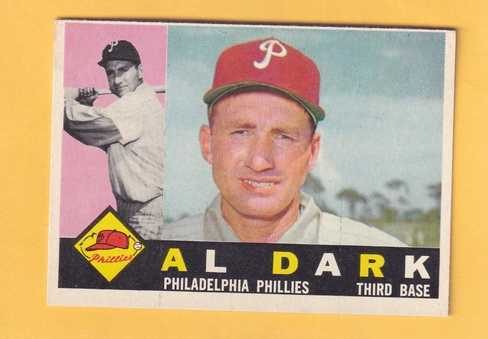 1960 Topps Baseball (#2-499) - Elige una tarjeta, estado F-MT Foto 1 de 1