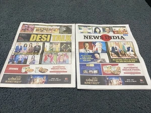 Lot 2 Desi Talk&news India Newspaper October 2925, New - Picture 1 of 12