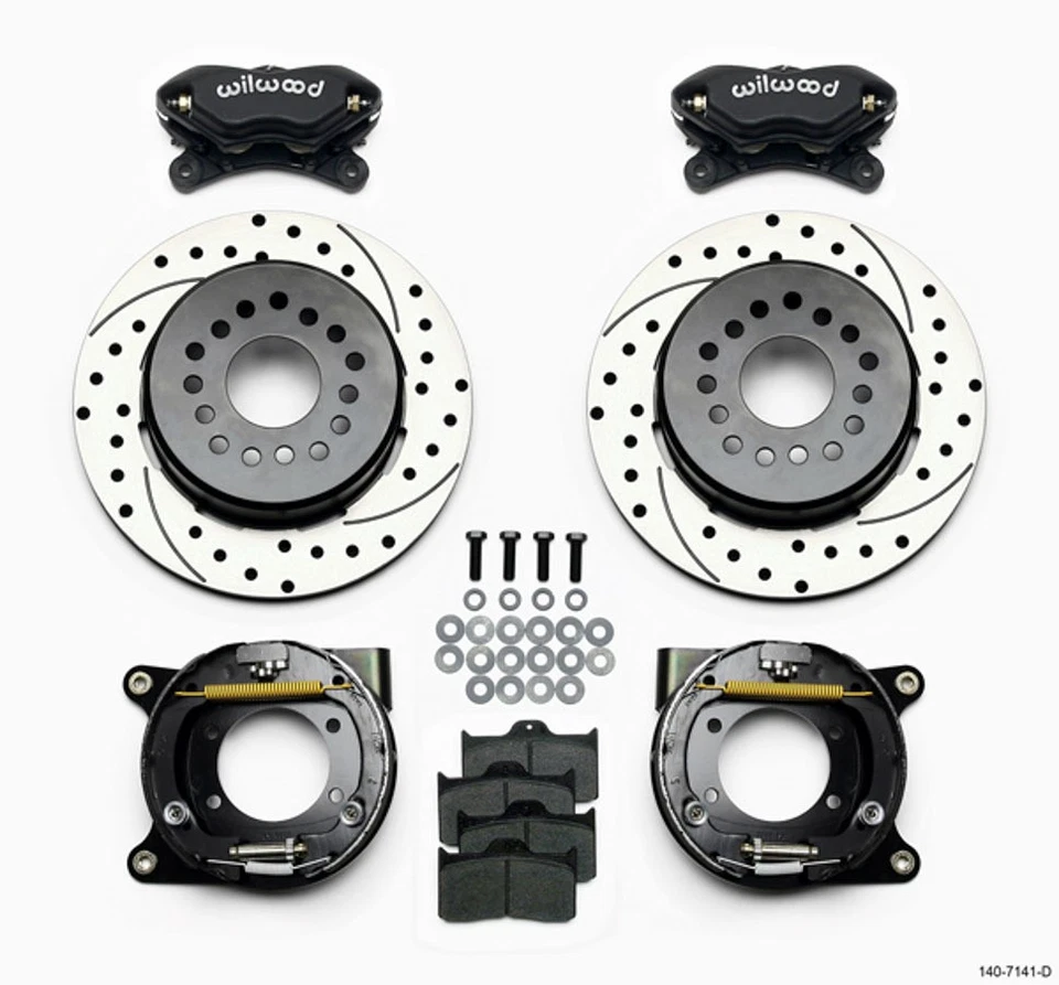 WILWOOD 140-7141-D - Rear Disc Brake Kit w/Park Brake Chevy - Image 1 of 1