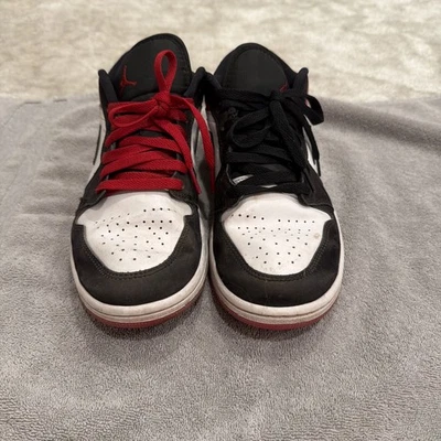 Nike Air Jordan 1 Men's Size 9 Retro Low SE Black Toe IB8971-106 - Image 1 of 4