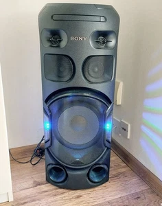 Sistema de audio Hi-Fi de alta potencia SONY V42D con BLUETOOTH/USB/CD/HDMI y efectos de luz - Imagen 1 de 16