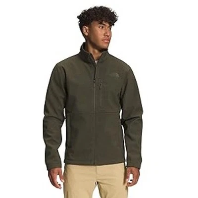 The North Face Apex Bionic Men's Jacket New Taupe Green Dark Heather Sz LG - Image 1 of 3