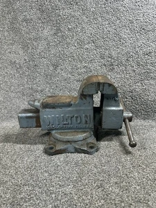 Vintage Wilton Girevole Vise 111017 3-1/2” Made in USA con incudine - Foto 1 di 10