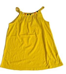 Mini Boden Girls Beaded Sleeveless COTTON TOP AGE 11-12 YEARS BRAND NEW G7 - Imagen 1 de 3
