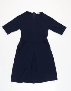 Whistles Women's Blue Check Dress Size 10 - Picture 1 of 12