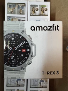 Amazfit T-Rex 3 48.5mm Fitness Smart Watch (Gray) - Photo 1 sur 3
