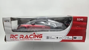 Ats Radio Control Car Bugatti Veyron 1:14 Scale Lights, Rechargeable Battery New - Picture 1 of 6
