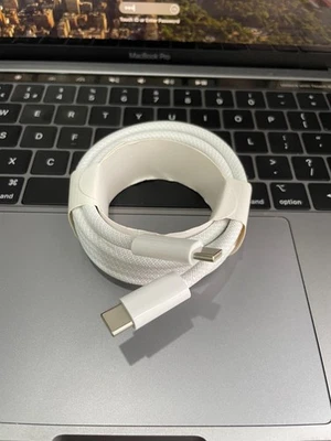 Original MacBook Charger Cable Type C USB-C Cable 240W for Pro/Air 2019-2025 - Image 1 of 4