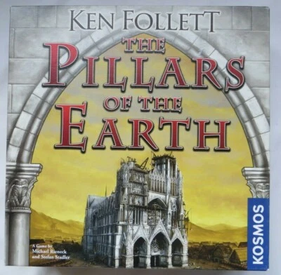 泰晤士河和宇宙地球支柱棋盘游戏 Ken Follett 中世纪 12+ — 第 1/4 张图片