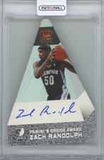 2011-12 Panini Preferred Silver 198 Autographs / Zach Randolph  14/15