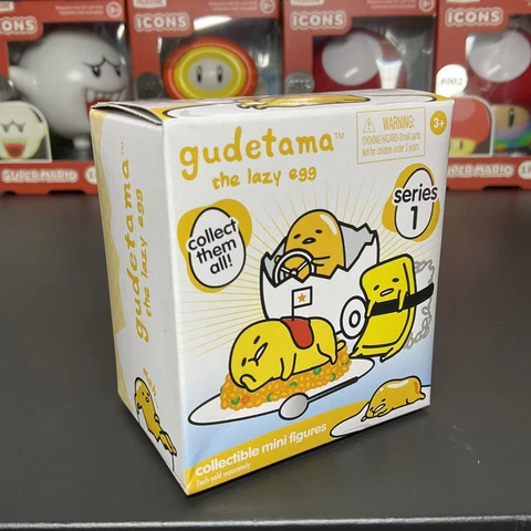 NEW Gudetama The Lazy Egg Collectable Mini Figure Series 1 - Blind Bag Mystery Cover
