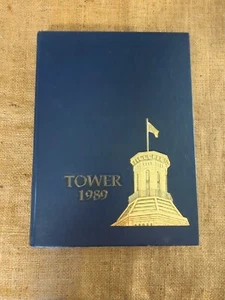 1989 "The Tower" - Wheaton College Yearbook - Wheaton, Illinois unsigned clean - Picture 1 of 7