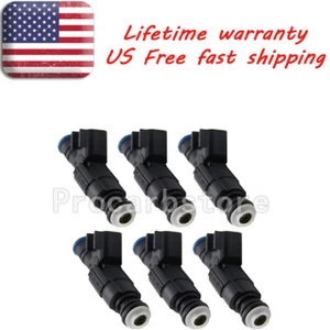 6PCS 0280155784 FJ454 Fuel Injectors For 1999-04 Jeep Cherokee 4-Hole 0280155923 - Picture 1 of 9