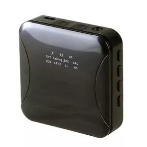 2in1 Optical Fiber Bluetooth 5.0 Transmitter Receiver Wireless Adapter AUX Audio - Picture 1 of 4