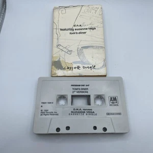 D.N.A. feat Suzanne Vega - Tom's Diner Cassette Single A&M Records 75021 1529 4 - Picture 1 of 2