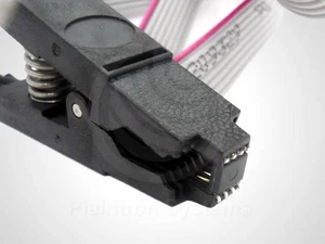 Test-Clip Programmier-Klammer SOIC-8 inkl. 2 Adaptern, In-Circuit Programmer - Bild 1 von 2