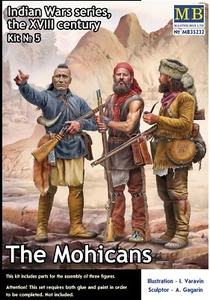 Los mohicanos. Serie Guerras de la India, siglo XVIII. 1/35 MasterBox 35232 - Imagen 1 de 7