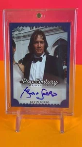 2016 LEAF POP CENTURY AUTO: KEVIN SORBO AUTOGRAPH HERCULES/ANDROMEDA/XENA BLUE - Picture 1 of 2