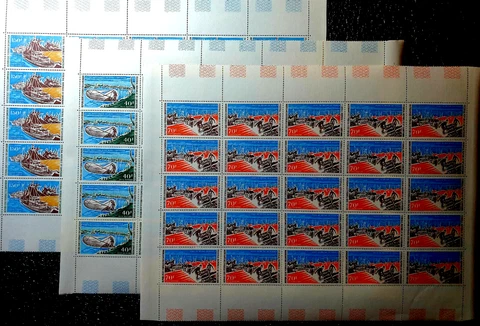 Cameroun 1971 - Air Mail - Ships - MNH - Full 25 Sets - $180.00+ Cover