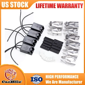 4 Pack Range Burner Receptacle Block Kit Universal 330031 5303935058 WB17T10006 - Picture 1 of 12