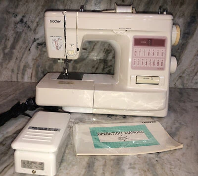 Brother XL2015 Computerized Sewing Machine-TESTED Works Exce-RARE VINTAGE-SHIP24 - Image 1 of 4