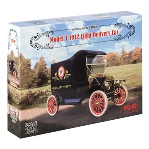 ICM 24008 Plástico Modelo Coche Kit Escala 1:24 Modelo T 1912 Luz Entrega Coche - Imagen 1 de 14